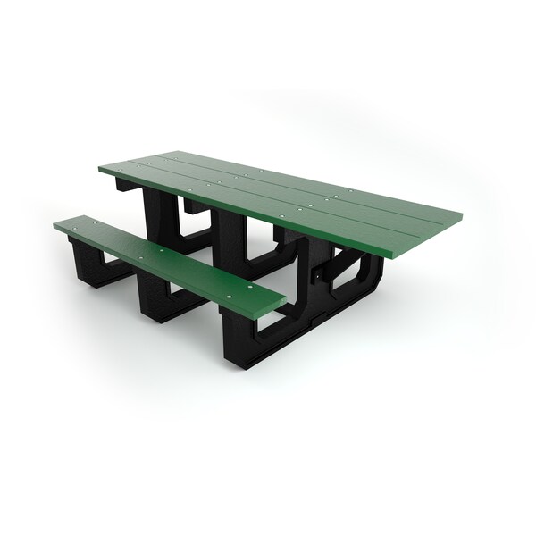 Green 6' ADA Park Place Table